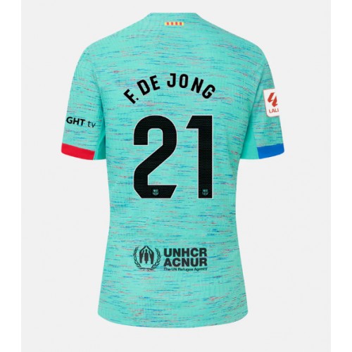 Maillot de foot Barcelona Frenkie de Jong #21 Troisième 2023-24 Manches Courte